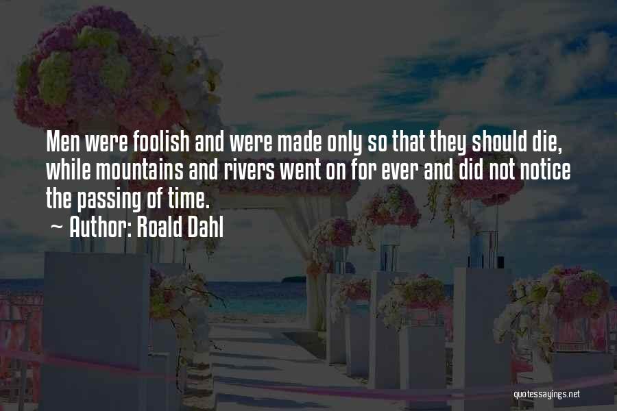 Time Not Passing Quotes By Roald Dahl