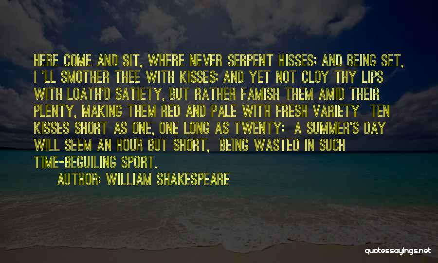 Time Not Wasted Quotes By William Shakespeare