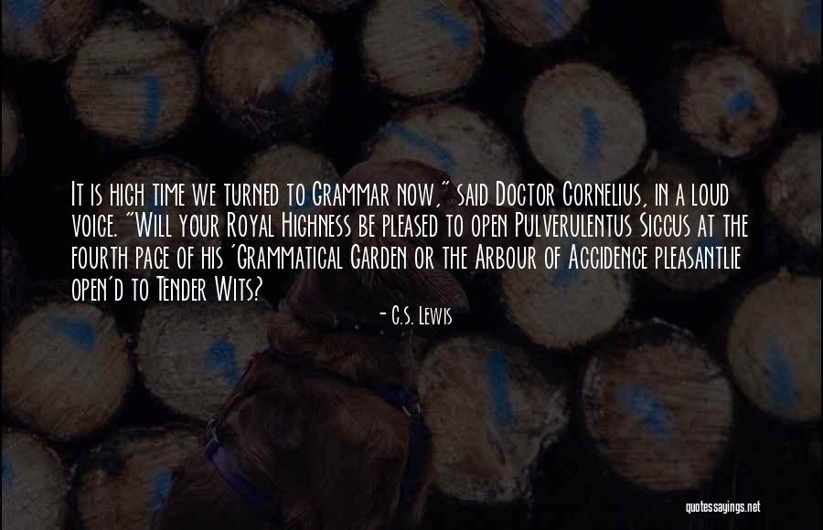 Time Of Doctor Quotes By C.S. Lewis Time Of Doctor Quotes By C.S. Lewis