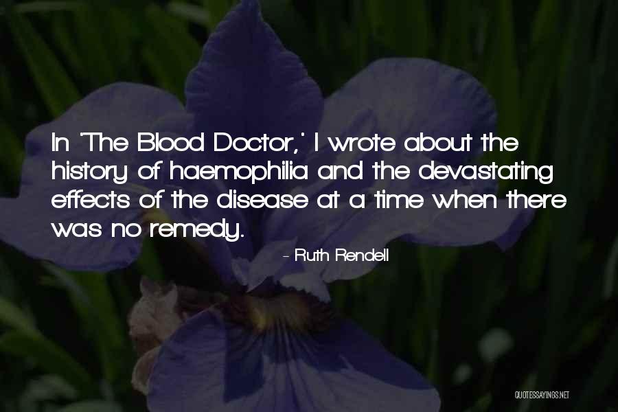 Time Of Doctor Quotes By Ruth Rendell