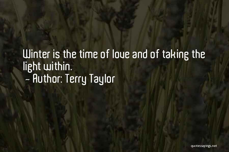Time Of Healing Quotes By Terry Taylor