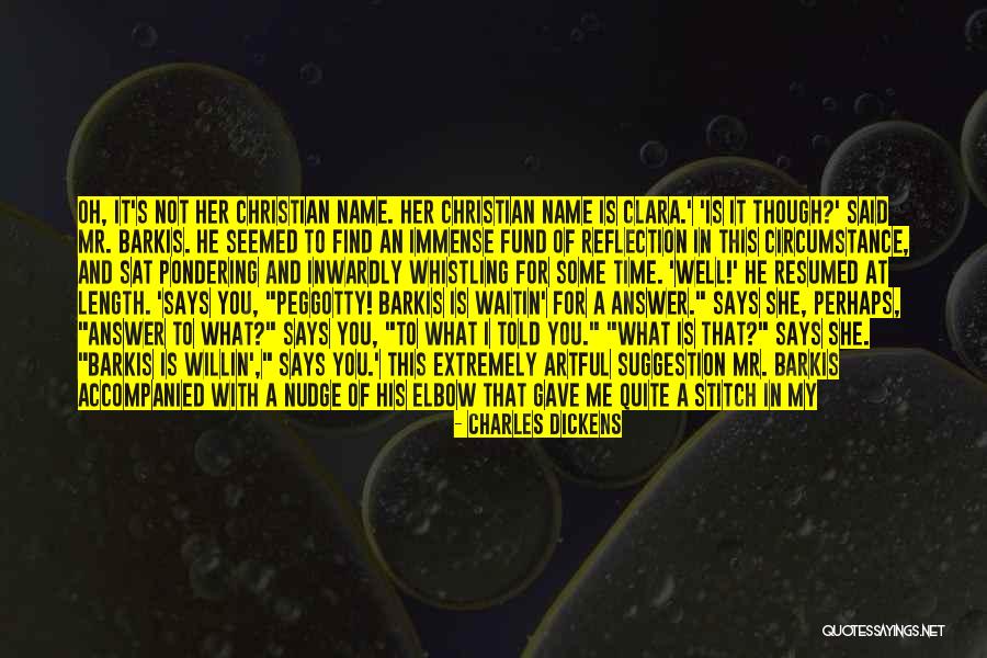 Time Of Reflection Quotes By Charles Dickens Time Of Reflection Quotes By Charles Dickens
