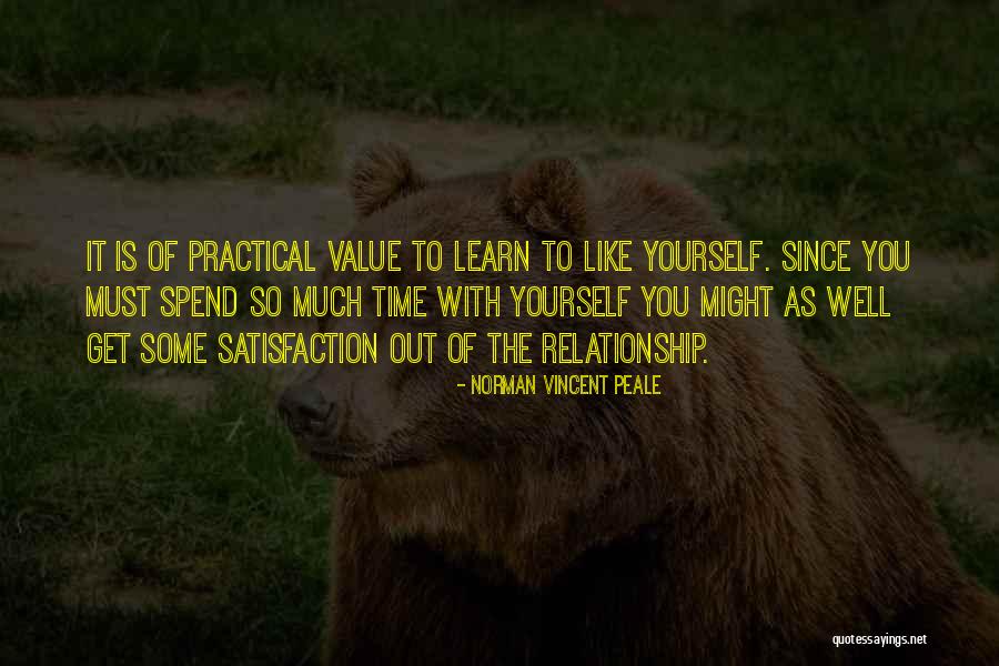 Time Out Relationship Quotes By Norman Vincent Peale