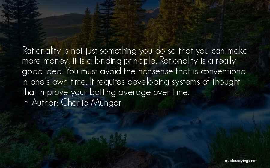 Time Over Money Quotes By Charlie Munger