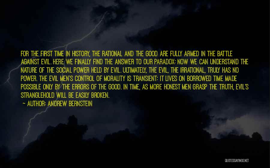 Time Paradox Quotes By Andrew Bernstein