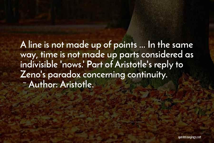 Time Paradox Quotes By Aristotle.