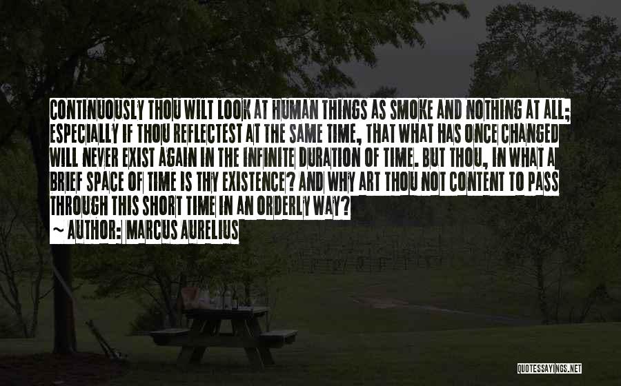 Time Pass Short Quotes By Marcus Aurelius