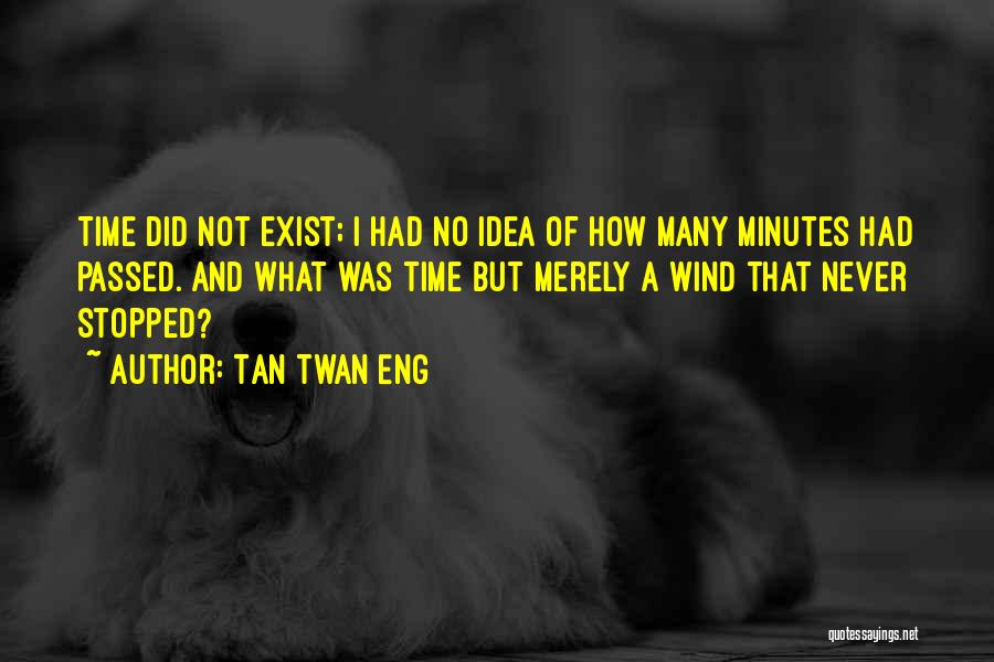 Time Passed Quotes By Tan Twan Eng