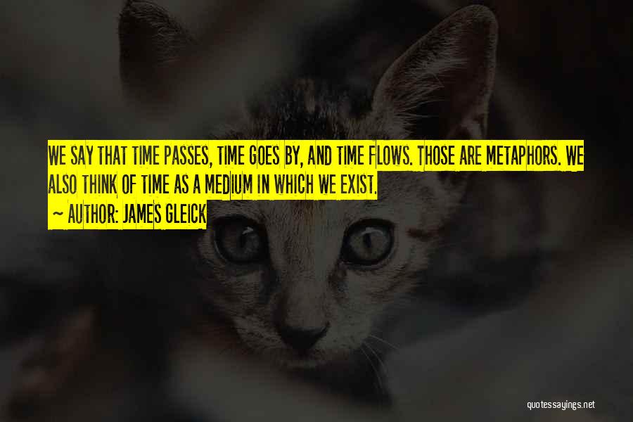 Time Passes Quotes By James Gleick