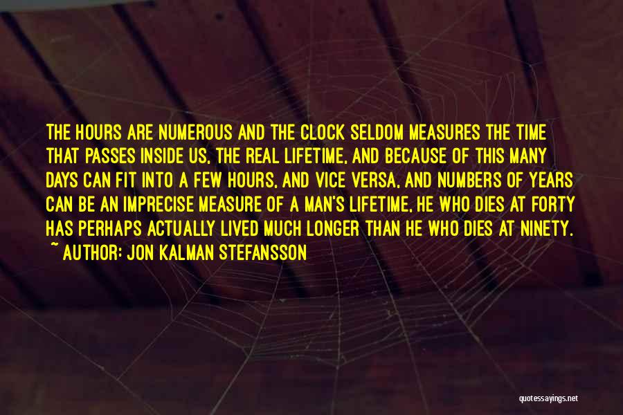 Time Passes Quotes By Jon Kalman Stefansson