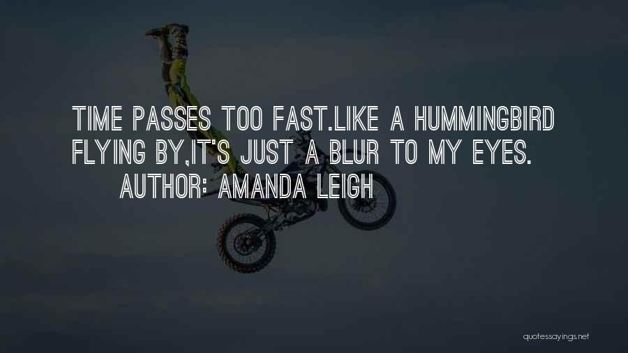 Time Passes Too Fast Quotes By Amanda Leigh