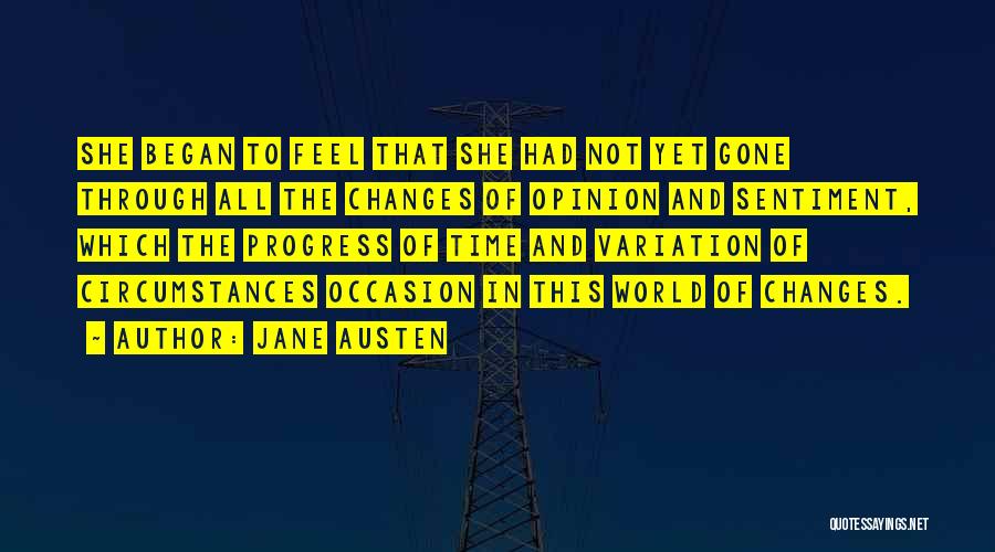 Time Passing And Change Quotes By Jane Austen