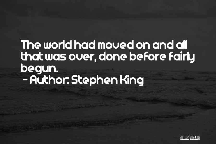 Time Passing And Love Quotes By Stephen King