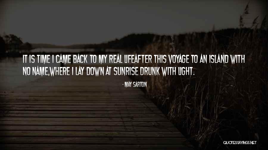 Time Poem Quotes By May Sarton Time Poem Quotes By May Sarton