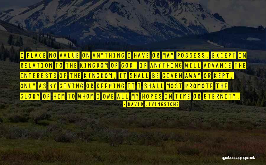 Time Relation Quotes By David Livingstone Time Relation Quotes By David Livingstone