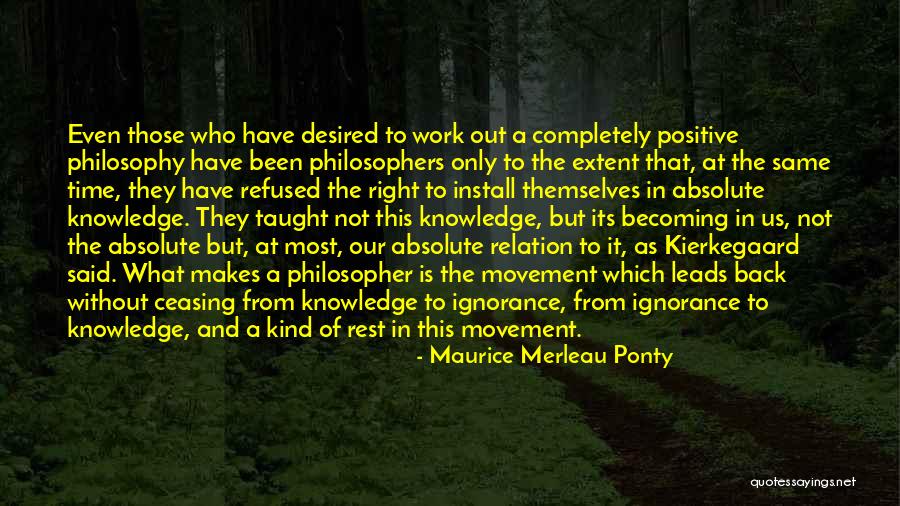 Time Relation Quotes By Maurice Merleau Ponty Time Relation Quotes By Maurice Merleau Ponty