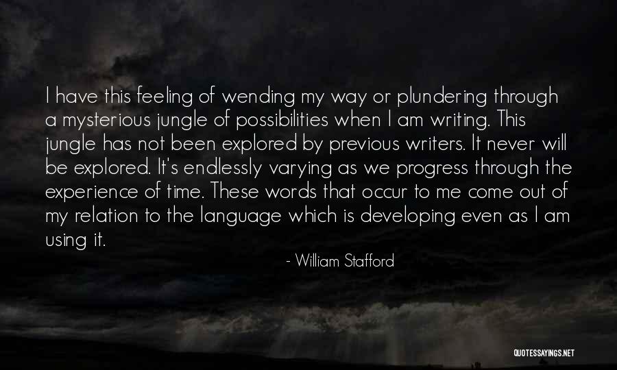 Time Relation Quotes By William Stafford Time Relation Quotes By William Stafford