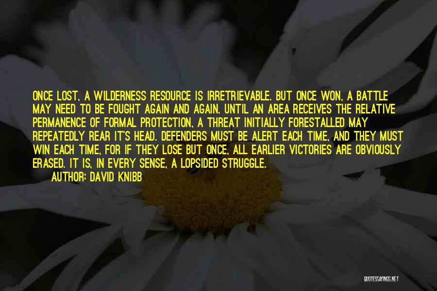 Time Resource Quotes By David Knibb