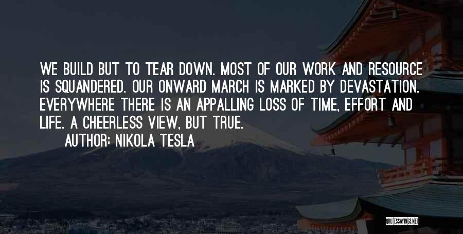 Time Resource Quotes By Nikola Tesla
