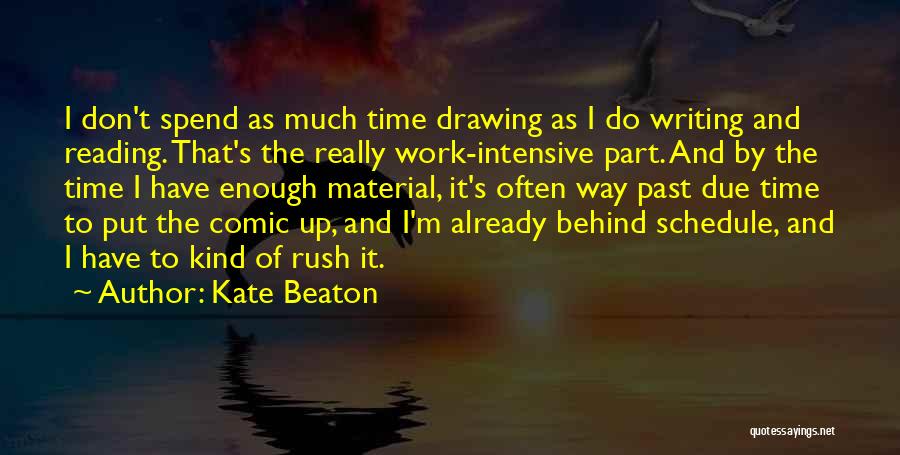 Time Schedule Quotes By Kate Beaton
