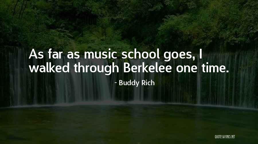 Time School Quotes By Buddy Rich Time School Quotes By Buddy Rich