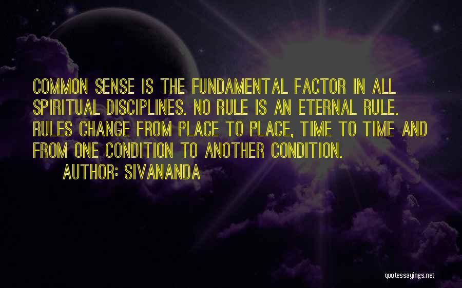 Time Sense Quotes By Sivananda