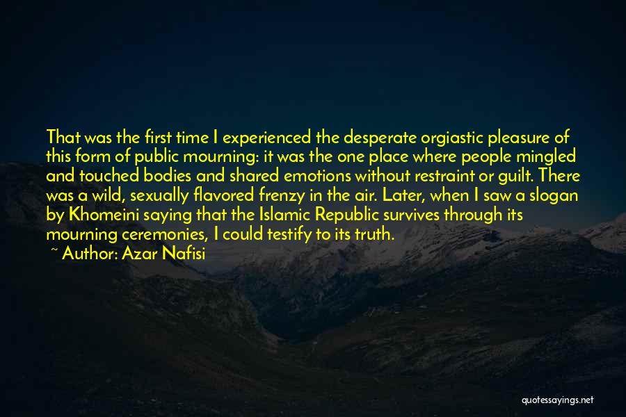 Time Shared Quotes By Azar Nafisi