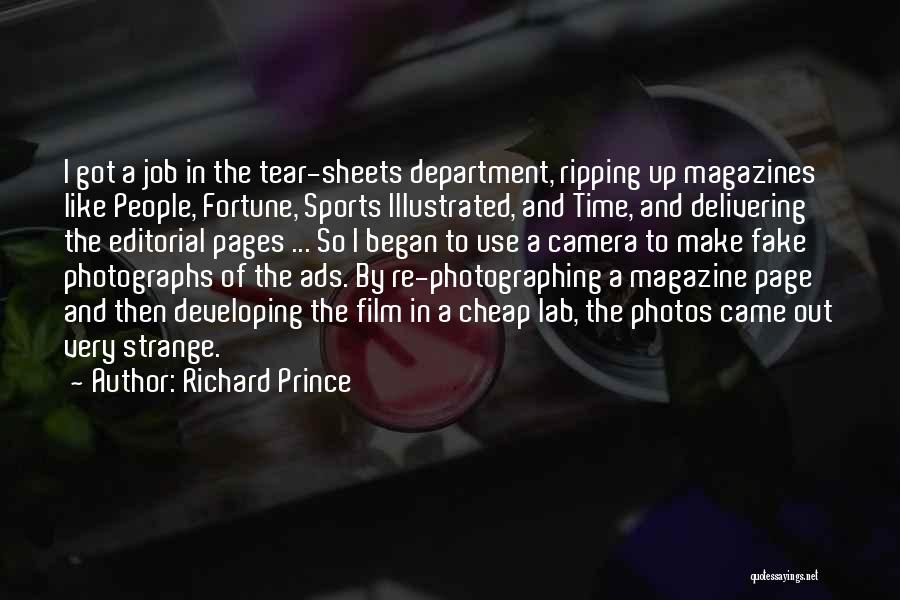 Time Sheets Quotes By Richard Prince