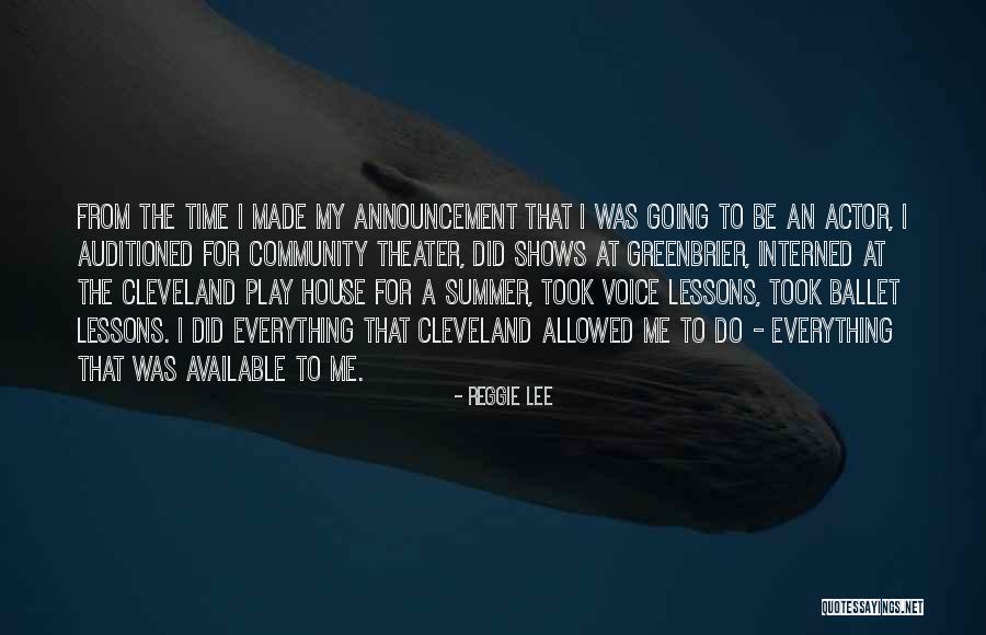 Time Shows Everything Quotes By Reggie Lee Time Shows Everything Quotes By Reggie Lee