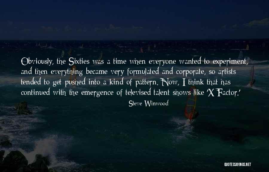 Time Shows Everything Quotes By Steve Winwood