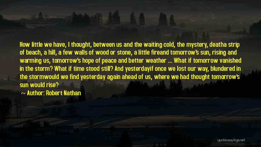 Time Stood Still Quotes By Robert Nathan