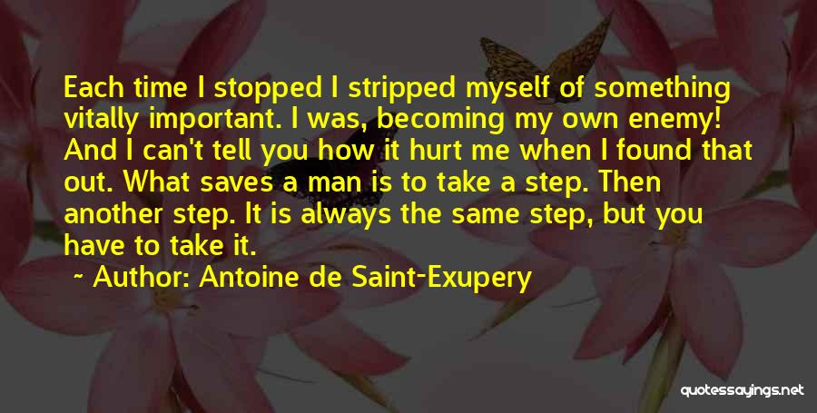 Time Stopped Quotes By Antoine De Saint-Exupery
