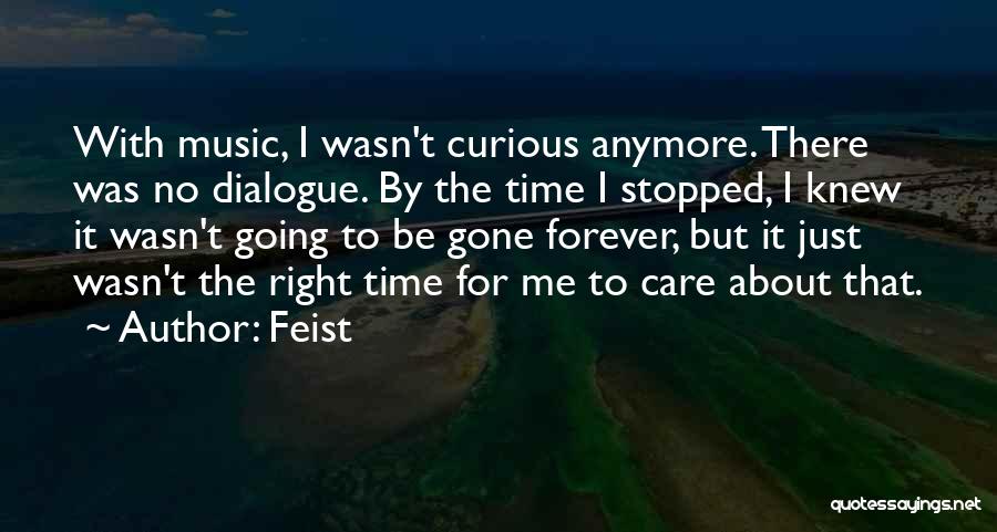 Time Stopped Quotes By Feist