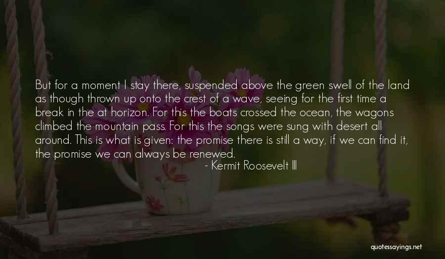 Time Suspended Quotes By Kermit Roosevelt III