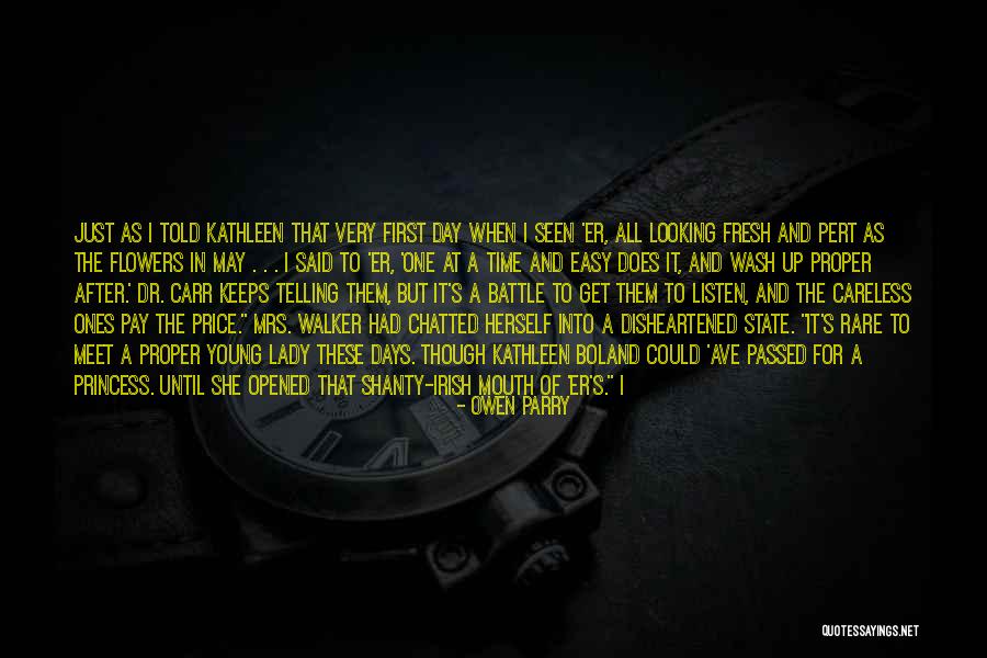Time Telling All Quotes By Owen Parry Time Telling All Quotes By Owen Parry