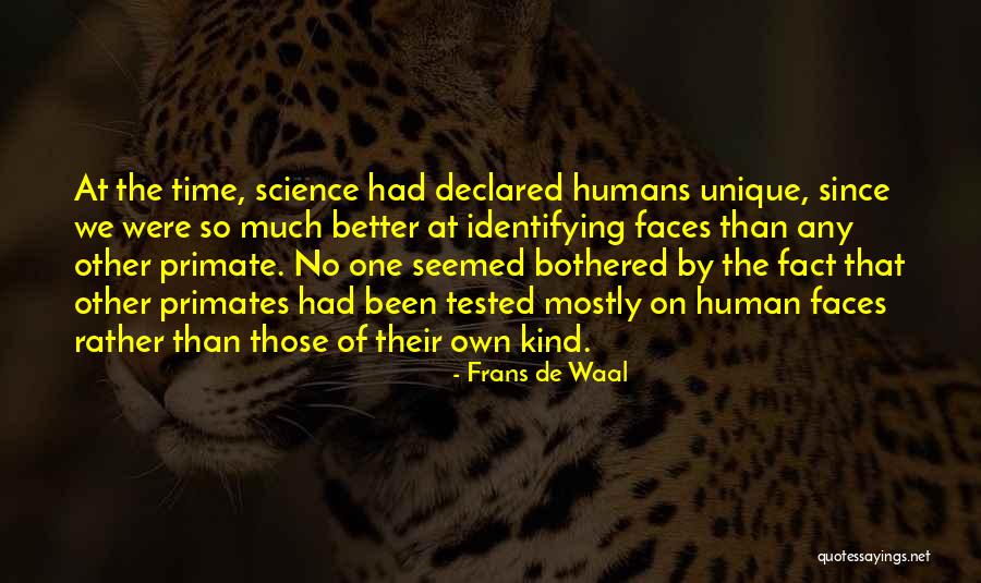 Time Tested Quotes By Frans De Waal