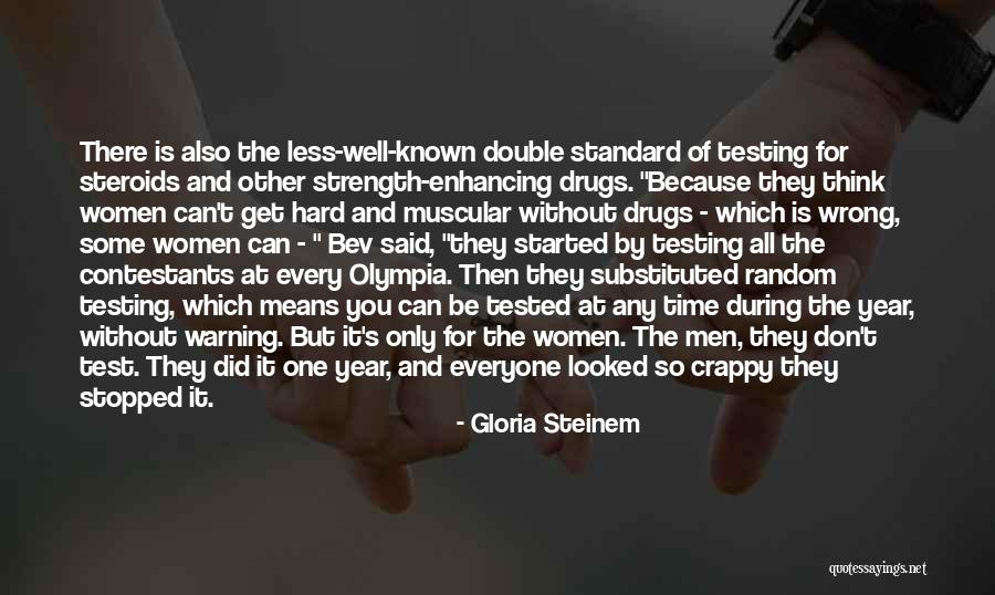 Time Tested Quotes By Gloria Steinem