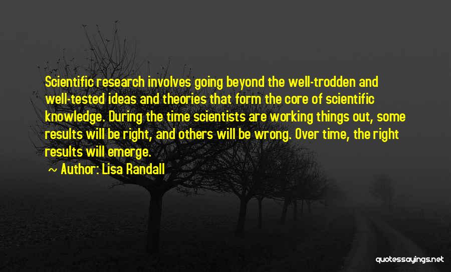 Time Tested Quotes By Lisa Randall