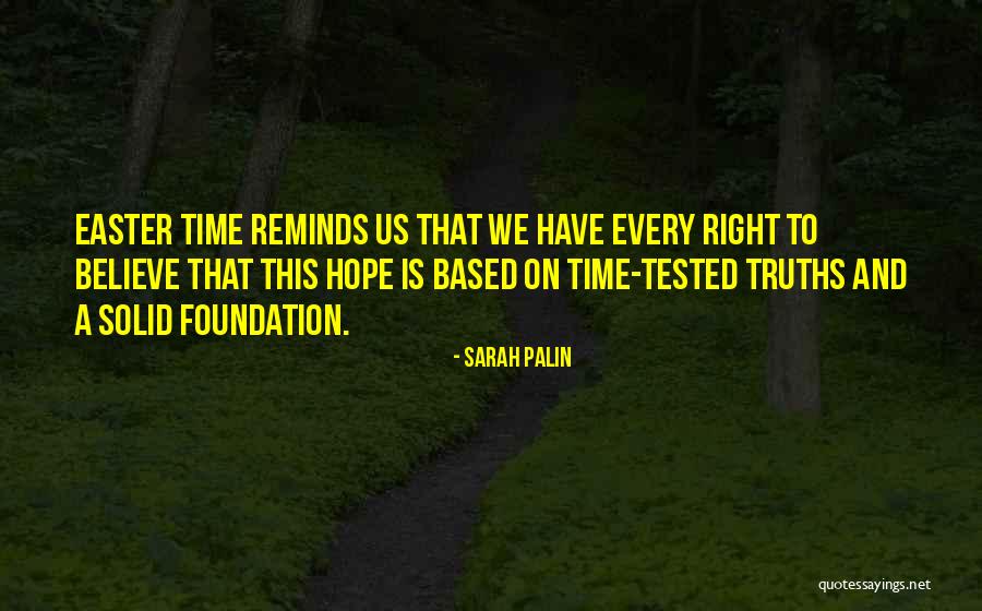 Time Tested Quotes By Sarah Palin