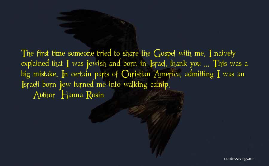 Time Thank You Quotes By Hanna Rosin