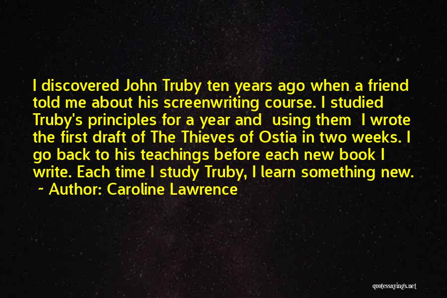 Time Thieves Quotes By Caroline Lawrence