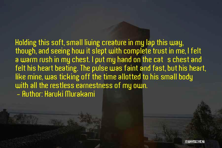 Time Ticking Quotes By Haruki Murakami