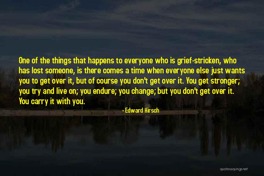 Time To Change Course Quotes By Edward Hirsch