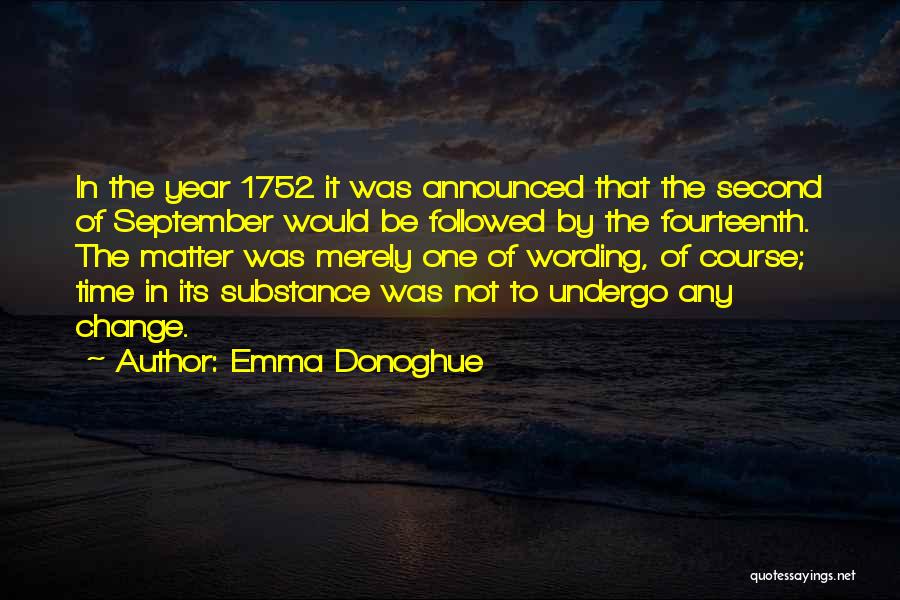 Time To Change Course Quotes By Emma Donoghue