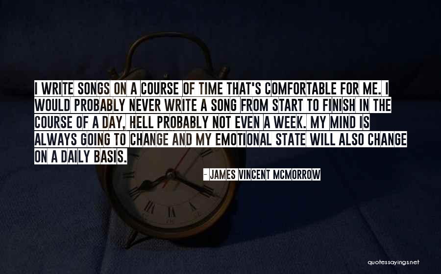 Time To Change Course Quotes By James Vincent McMorrow