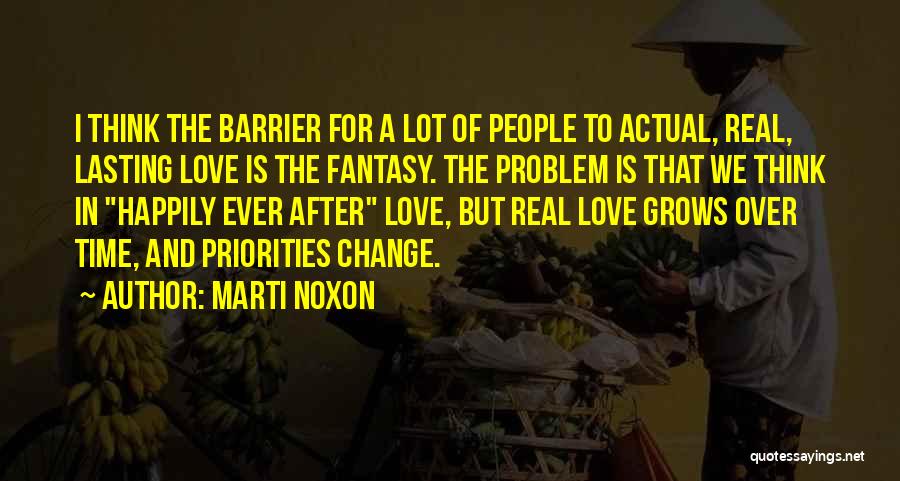 Time To Change Priorities Quotes By Marti Noxon