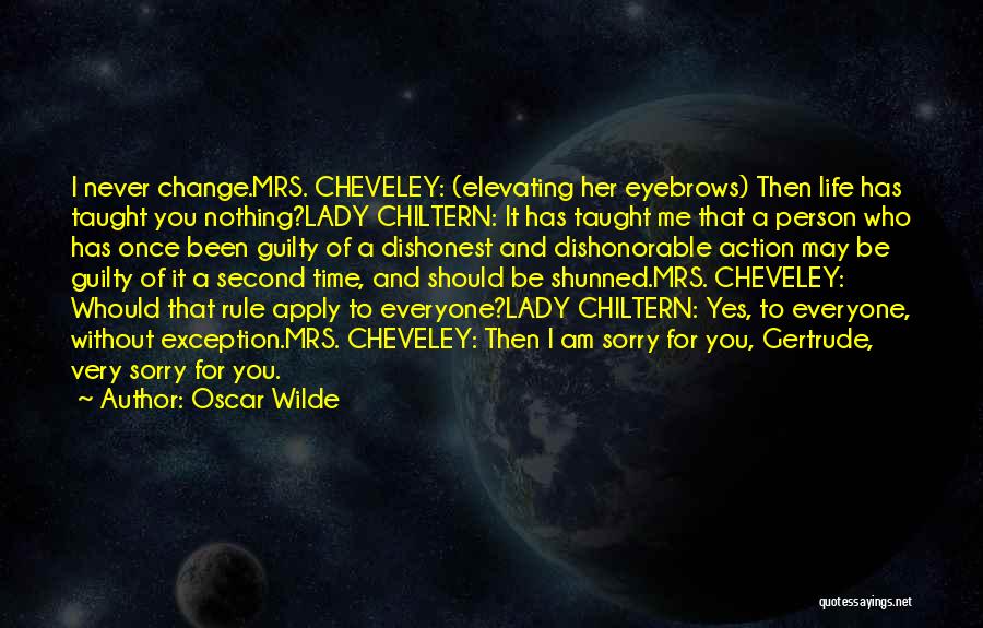 Time To Change Quotes By Oscar Wilde