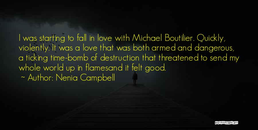 Time To Fall In Love Quotes By Nenia Campbell