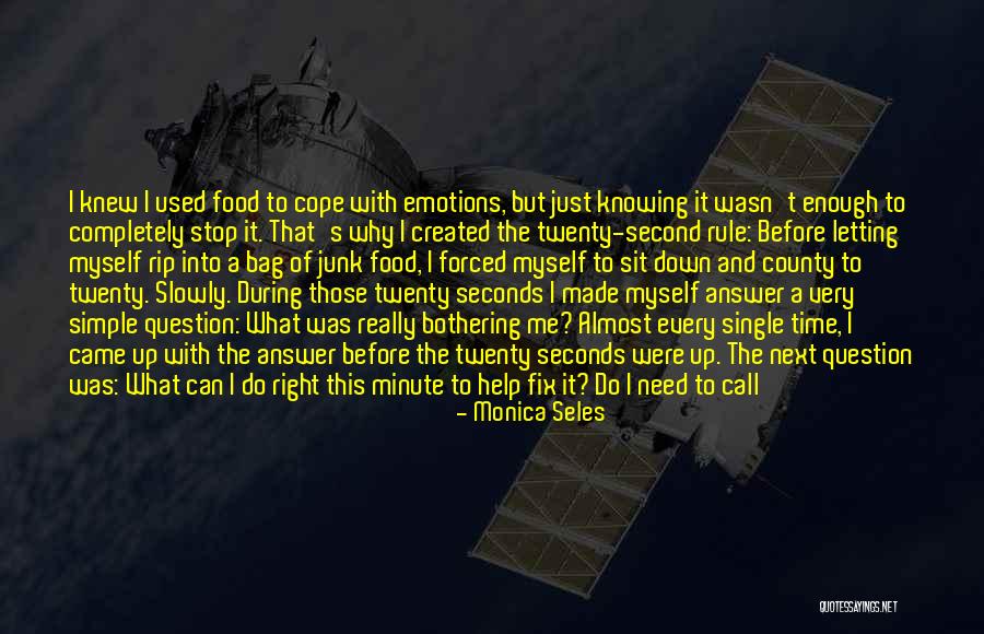 Time To Fix Myself Quotes By Monica Seles Time To Fix Myself Quotes By Monica Seles