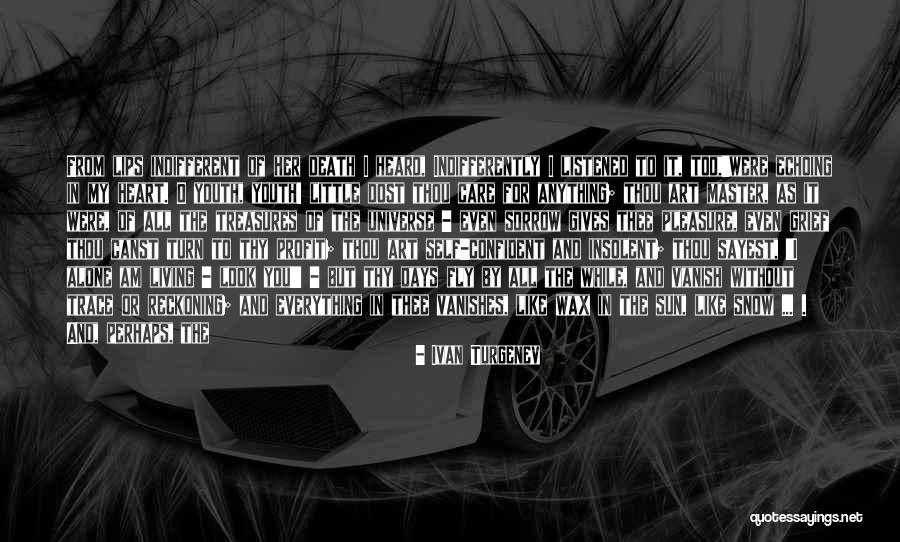 Time To Fly Quotes By Ivan Turgenev Time To Fly Quotes By Ivan Turgenev